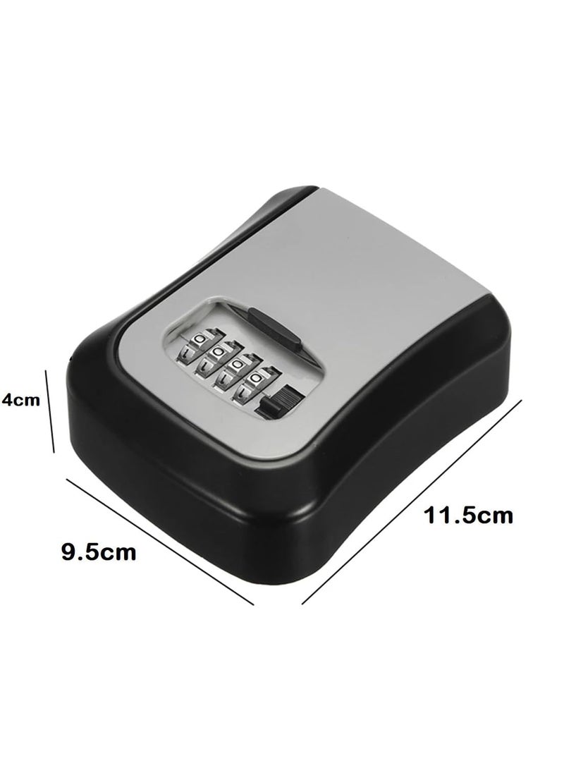 KEETOZ - Keetoz Combination Key Safe BoxKey Safe Lock Box Outdoor Storage Box With Code Combination Password Security Lock Multicolor - Image 1