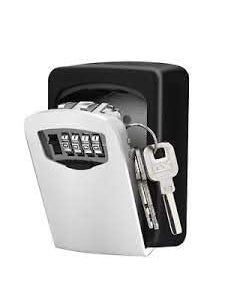 KEETOZ - Keetoz Combination Key Safe BoxKey Safe Lock Box Outdoor Storage Box With Code Combination Password Security Lock Multicolor - Image 1