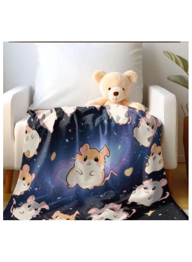 general Flannel thin blanket (warm and comfortable, suitable for sleep, gaming, dust removal and sandproof) 150cm*200cm - 1034 - Image 5