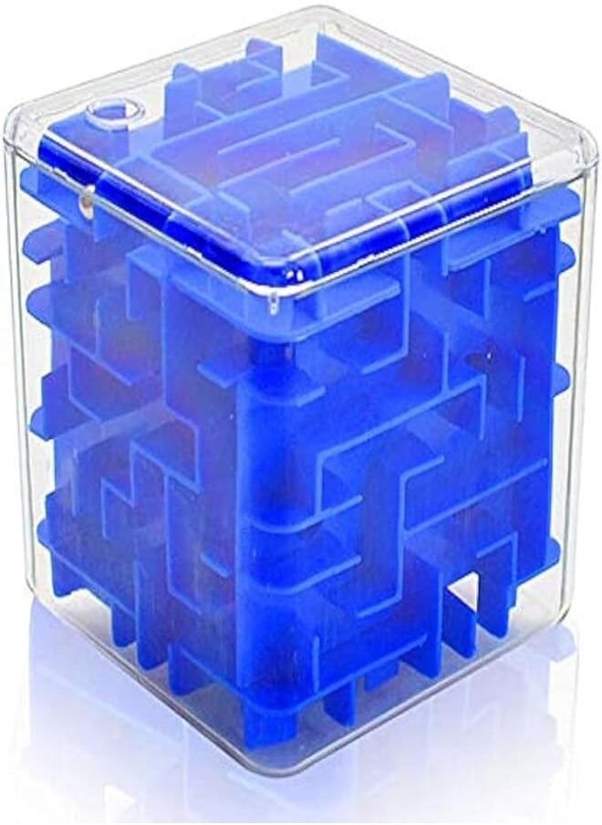 3D Cube Puzzle Maze Toy Hand Game Case Box Fun Brain Game Challenge Fidget Toys Balance Educational Toys for children 