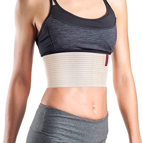 ORTONYX 625 Broken Rib Support Brace Unisex Elastic Chest Wrap Comppression Support Belt Rehabilitation of Cracked Fractured Dislocated Ribs PostSurgery Aid LXXL Beige ACOX5226BGLXXL