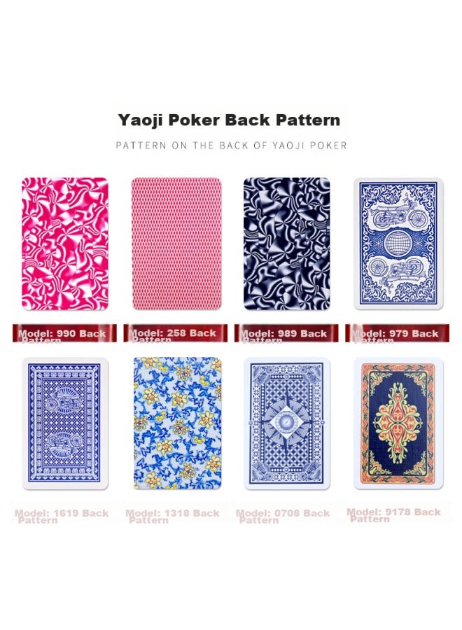 Yaoji Playing Cards, Premium Card Game, Adult Cards, Table Games, Card Games, Mahjong, Entertainment, High-quality Playing Cards, 10 Decks, 1619 - Image 4