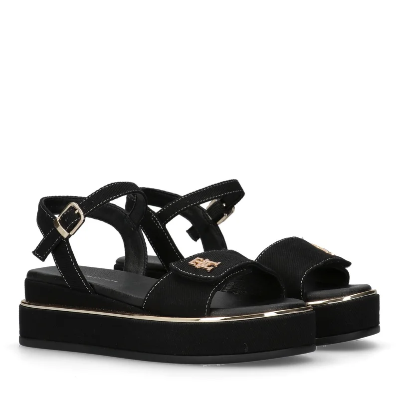 تومي هيلفيغر صنادل أطفال بأشرطة