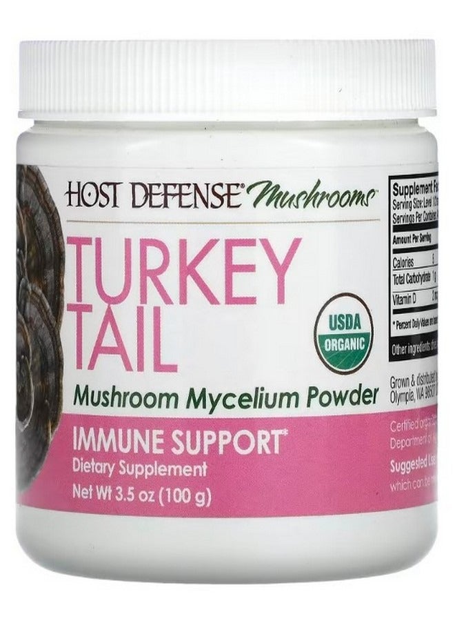 Fungi Perfecti Mushrooms Turkey Tail Mushroom Mycelium Powder 3.5 oz 100 g - Image 1