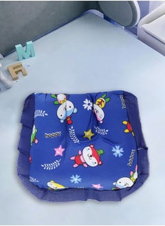 Superminis Baby Bed with Thick Mattress, Mosquito Net with Zip Closure And Neck Pillow, Baby Bedding for New Born, 0M+, Baby Sleeping Bed of 32 inch X 18 inch X 4 inch Size (Blue),Pack of 1  - Image 4