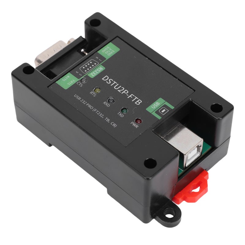 diustou USB To RS232 Serial Converter With Power Isolation: Industrial Grade FT232 Chip, DB9 Male Connector, ESD Protection, Stable Data Transmission Module For Industrial Automation Systems Legacy Equipment - Image 4