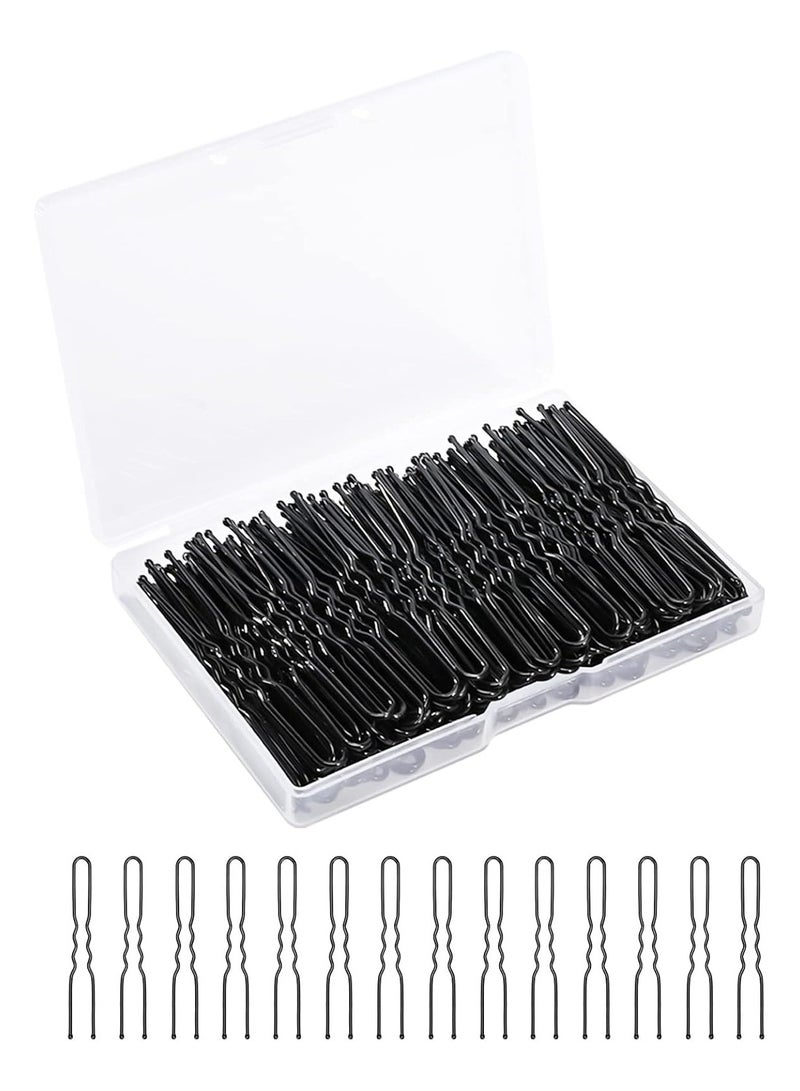 عام دبابيس شعر على شكل يو 200 قطعة للنساء والفتيات - Image 1