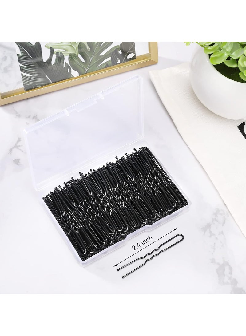 عام دبابيس شعر على شكل يو 200 قطعة للنساء والفتيات - Image 3