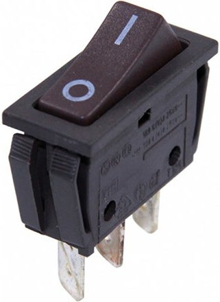 Acenter Single Thin Unilluminated Two Position Switch (IC-114)  - Image 2