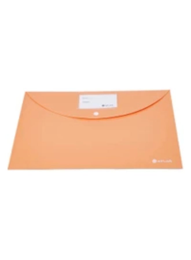 Atlas Document Bag with Name Card Orange 36cm F1005C Pack of 12 - Image 3