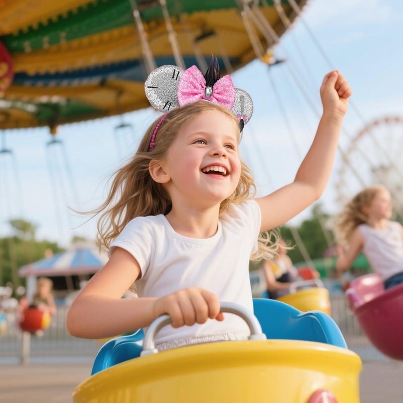 MADO Mouse Ears Headbands - Trendy Park Accessory for Women, Girls, Boys and Kids - Image 4