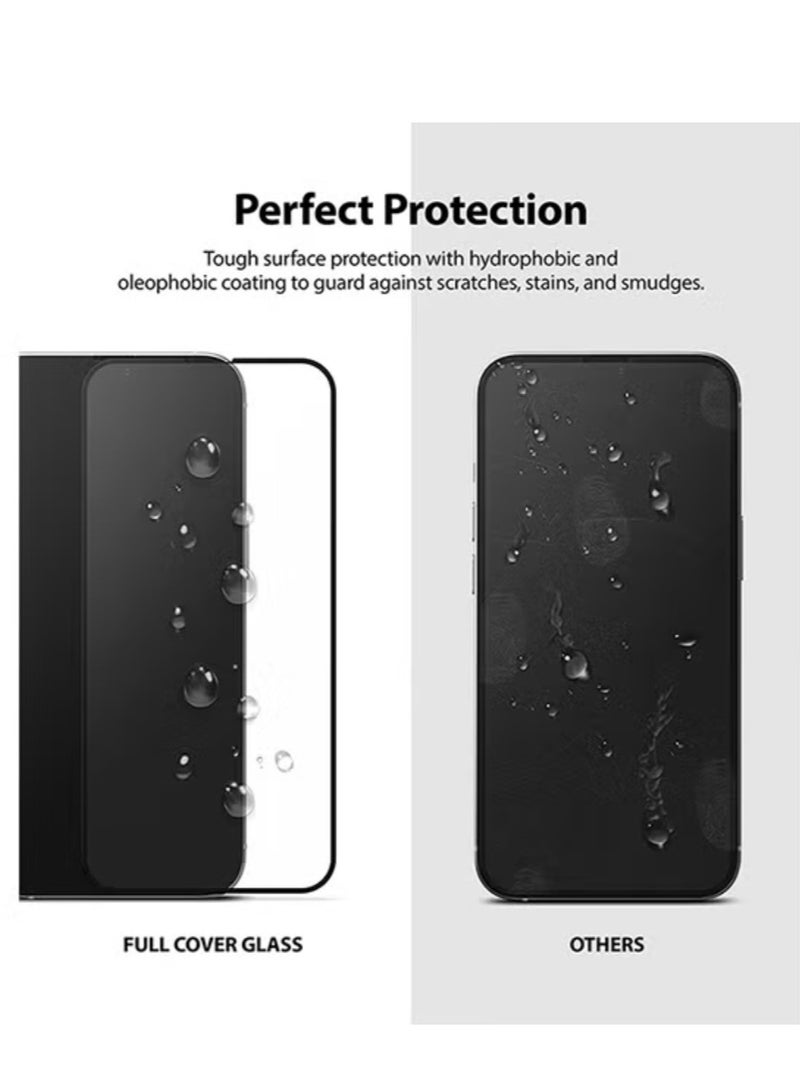 Beyox Tempered Screen Protector for Google Pixel 8 pro Tempered Glass Screen Protector 9H Hardness Anti Fingerprint Scratch Resistant Glass - Image 2