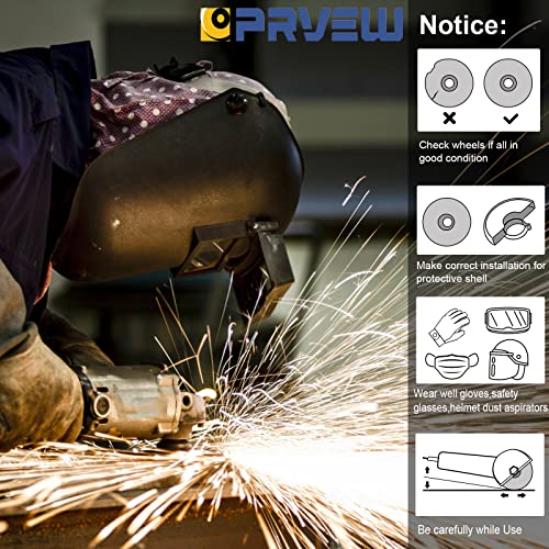 PRVEW 10-Pack 7-Inch Cut Off Wheels,7" x1/16 x7/8" Quality Cutting Disc, Metal & Stainless Steel Aggressive Cutting Wheel for Angle Grinder, General Purpose Cut-Off Wheel(7-Inch) - Image 5