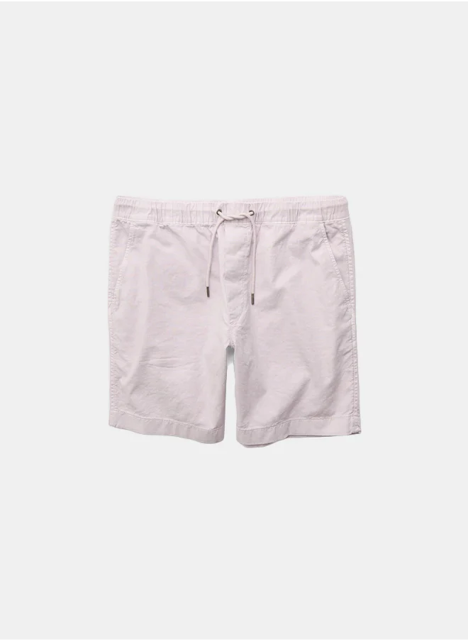 American Eagle AE Flex 8" Lived-In Linen-Blend Trekker Short