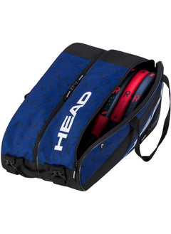 HEAD Team Padel Bag - Black/Blue, Lightweight, Durable And Practical Padel Bag  - Image 2