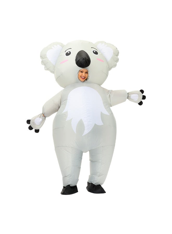 Inflatable  Koala Costume Adult Blow up Costume Halloween Costume inflatable Suit for Men and Women Chirstmas costume adult - Image 1