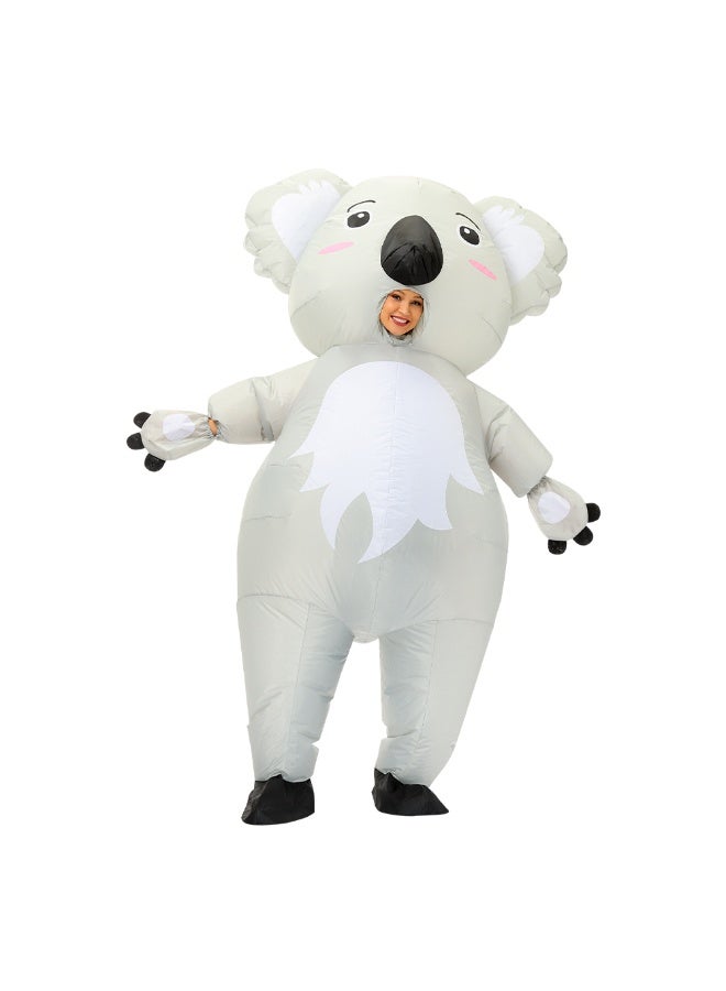 Inflatable  Koala Costume Adult Blow up Costume Halloween Costume inflatable Suit for Men and Women Chirstmas costume adult - Image 2