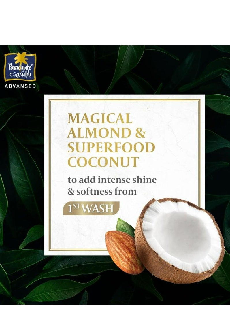 Parachute Everyday Shine Shampoo with Almond and Coconut 340 ML  - Image 3