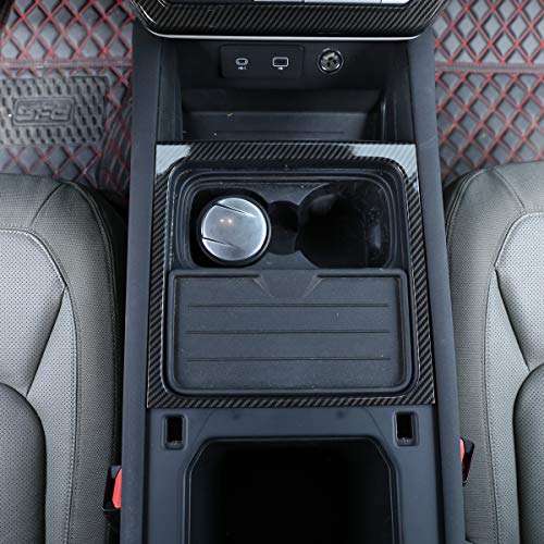 CHEYA ABS Plastic Car Center Console Storage Box Frame Cover Trim for Land Rover Defender 110 2020 2021 Car Accessories (Carbon Fiber Style) - Image 3
