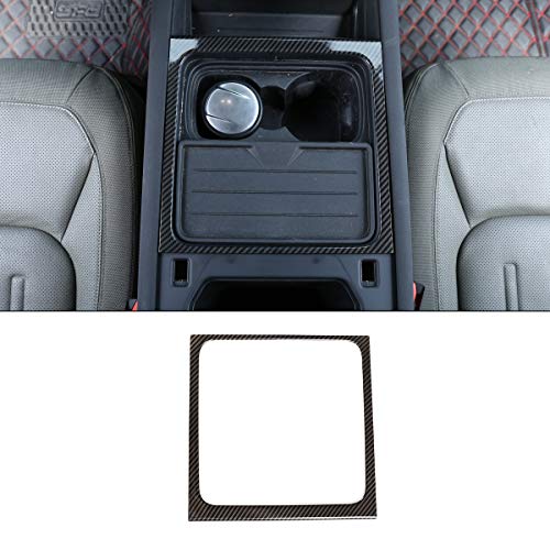CHEYA ABS Plastic Car Center Console Storage Box Frame Cover Trim for Land Rover Defender 110 2020 2021 Car Accessories (Carbon Fiber Style) - Image 1