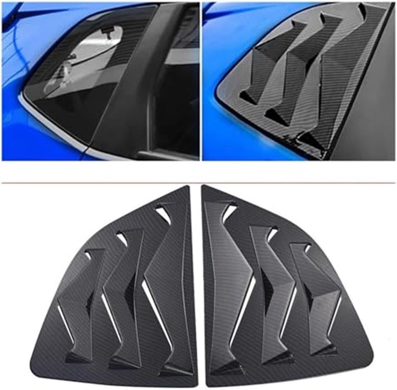 Wivplex Car Rear Louver Trim Sticker for Jazz 2014-2019 - Image 2