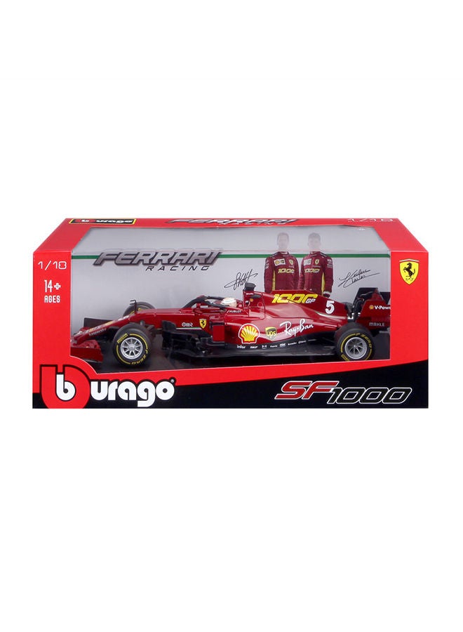 Bburago 1:18 SFR فيراري SF1000 (2020) سيباستيان فيتيل TU5 - Image 2