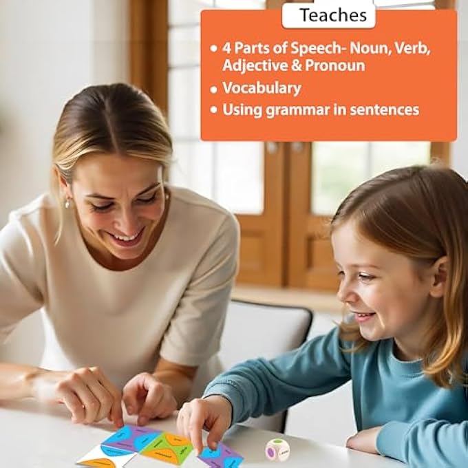 CHALK AND CHUCKLES Kids Grammar Wise Game Age 6 To 9 Years Old Learning  Educational Game For Girls Boys 7 Years And Up - Image 5
