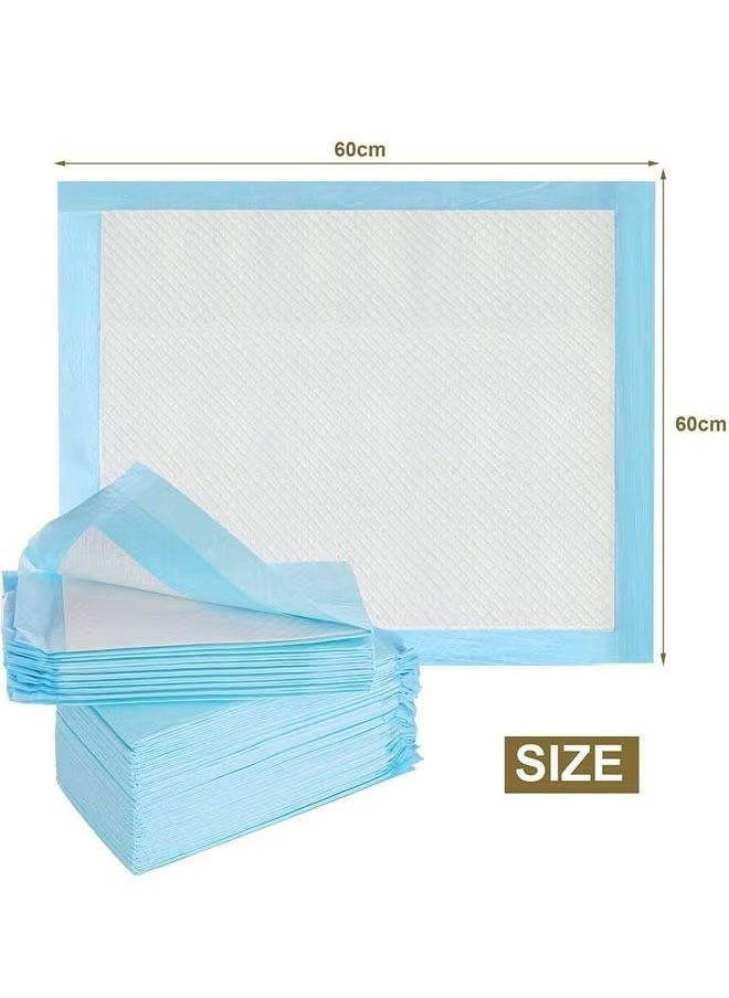 Vinnatsu S/M/L/XL Four Sizes Baby Changing Pads, Disposable Diaper Changing Pads, 5-Layer Protection Hospital Pad, Incontinence Underpads, Ventilation Waterproof Leak Proof Rapid Drying Thicken And High Absorption Seamless Changing Pad For Kids Adults Elderly  - Image 2