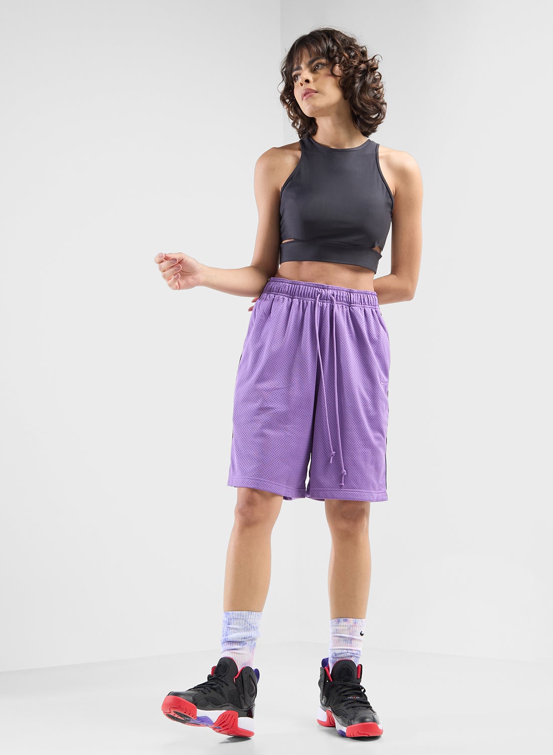 nike shorts women mesh