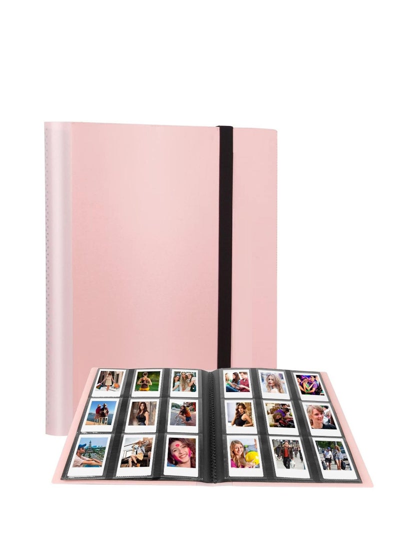 Generic 432 Pockets Mini Photo Album Compatible for Fujifilm Instax Mini 12 11 9 90 8+ 8 7S 40 26 25 EVO LiPlay Instant Camera/Mini Link SP-1 Printer/Z2300/ PIC-300 Polaroid Pictures (Pink)  - Image 1