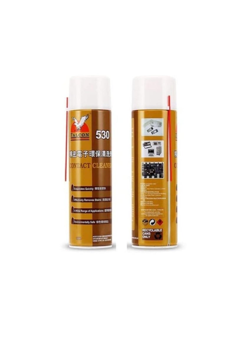 Falcon 530 Electronic Cleaner 550ml - Powerful Electronics Cleaning Solution | Safe for Delicate Components - Image 1