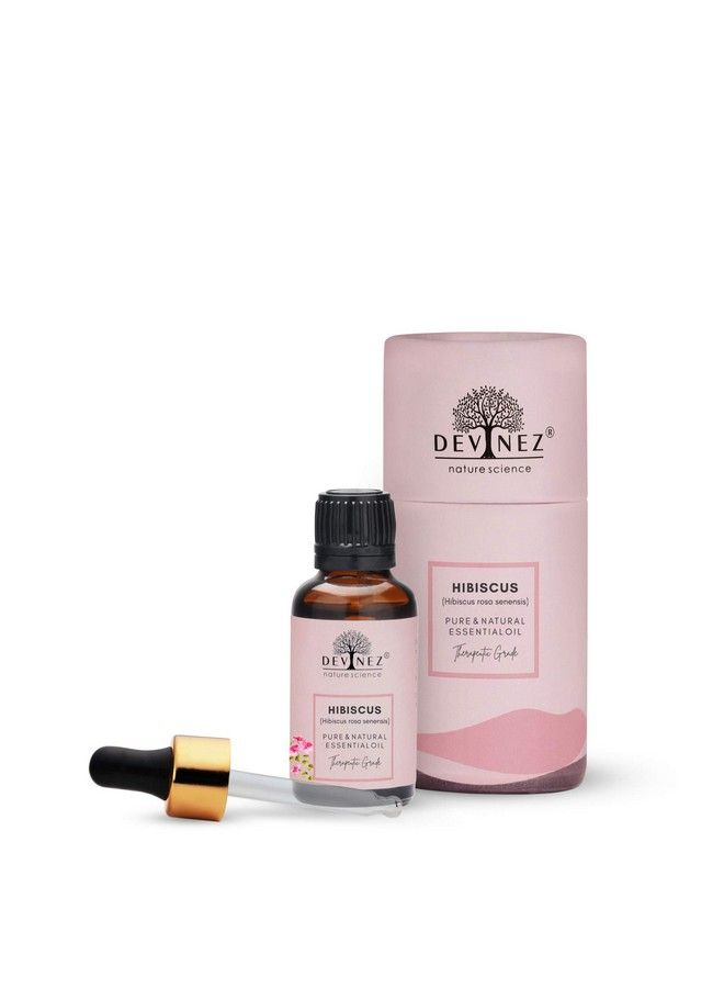Devinez Hibiscus Essential Oil 50Ml Gudhal Ka Tail 100% Pure Natural & Undiluted In Glass Bottle For Hair & Skin Care - Image 1