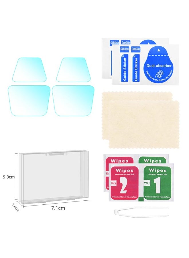 SOLARAE حامي عدسة الطائرة، حامي شاشة عدسة الطائرة لـ DJI AIR 3S، فيلم مقسى 9H HD رقيق مضاد للانفجار، فيلم زجاجي مضاد للخدش لملحقات كاميرا الرأس، عبوة 2 - Image 3