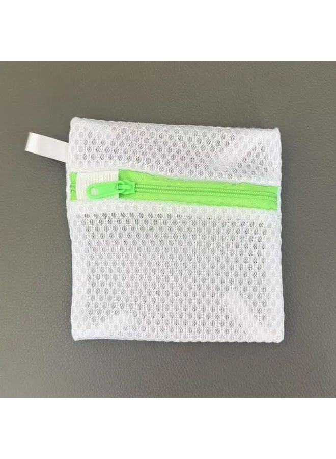 Thickened Polyester Mesh Laundry Bags Yellow 4 72inch By 5 12inch For Underwear - Image 5