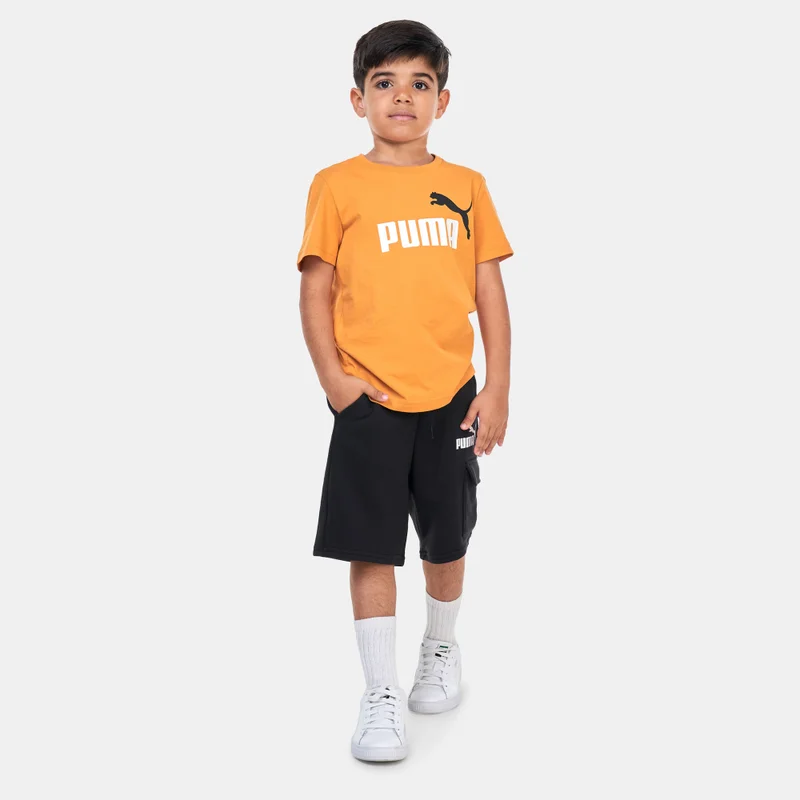 PUMA Kids' Essentials+ Two Tone Logo T-Shirt