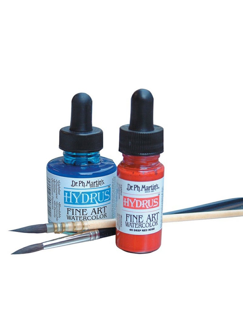 Dr. Ph. Martin's - Dr. Ph. Martin's Hydrus Fine Art Liquid Watercolor - 15 ML - Indian Red - Image 1