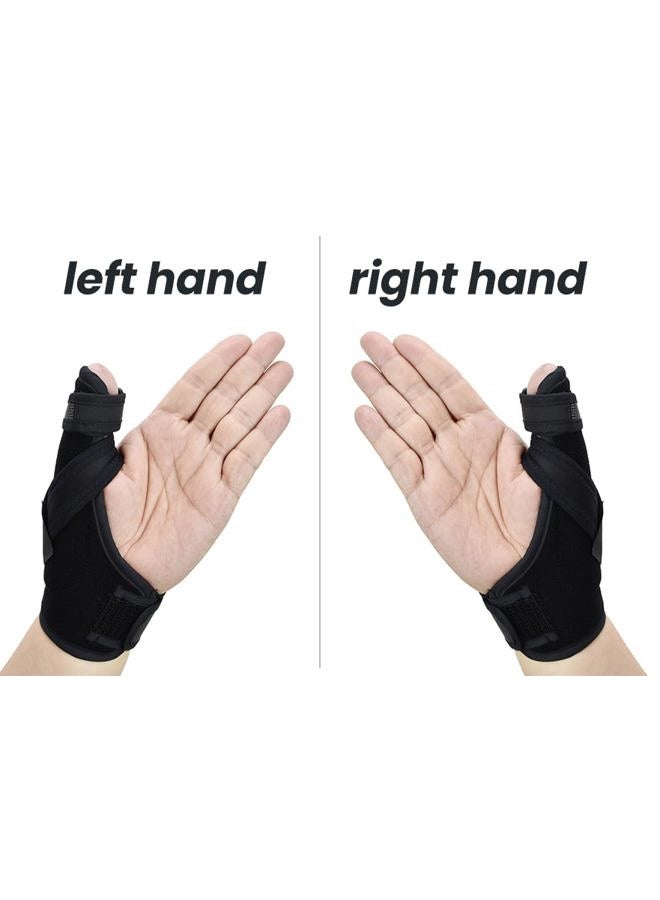 U.S. Solid (Small) - Thumb Spica Splint- Thumb Brace for Arthritis Soft Tissue Injuries, FDA Approved, Lightweight and Breathable, Stabilising and not Restrictive, a Product (Small/Medium) - Image 3