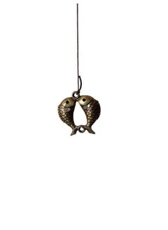 BLESS KRAFT Bless Kraft Metal Wind Chimes for Home Balcony Garden Positive Energy Home Decor Hanging Long Brass Bells Gifts for Loved One Fish with 6 BellsPack of 2  - Image 4