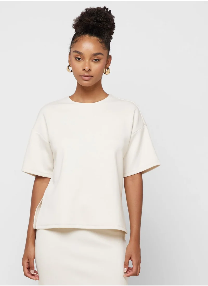 VERO MODA Essential Short Sleeve Crew Neck Top