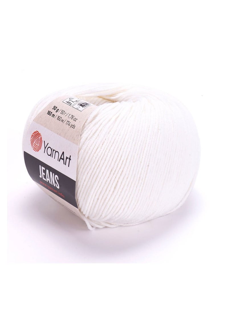 YarnArt Set Of 5 Pcs High Quality Jeans Yarn For Knitting - Image 1