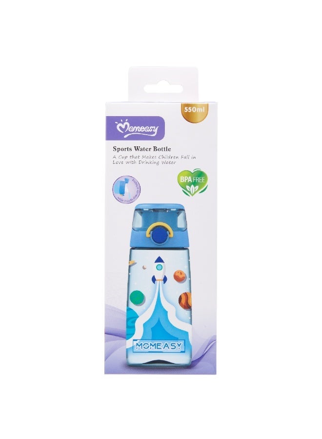 Momeasy Sports Water Bottle For Kids 550ml - Image 2