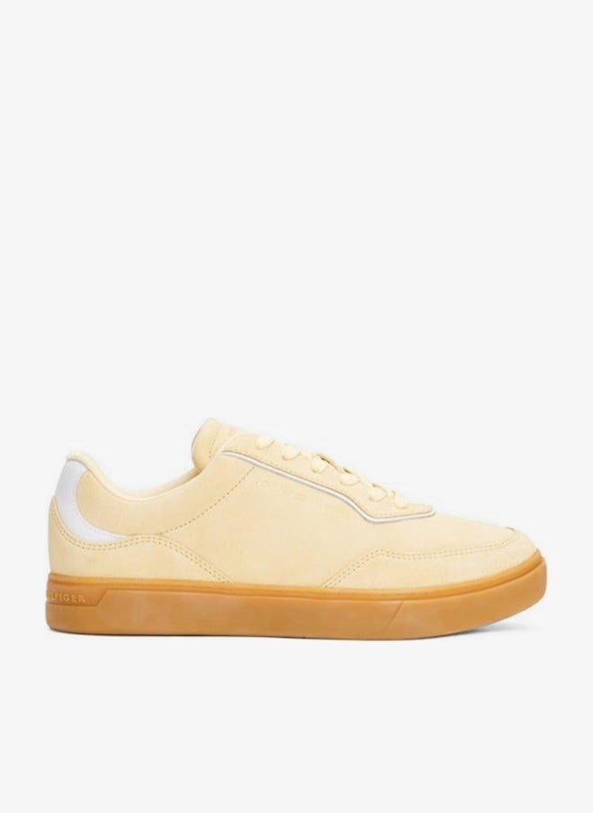 TOMMY HILFIGER casual suede low top sneakers - Image 1