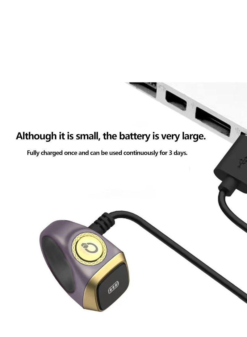 iQIBLA Original Smart Tasbih Zikr Ring 20MM Tally Tasbeeh Counter,Purple - Image 5