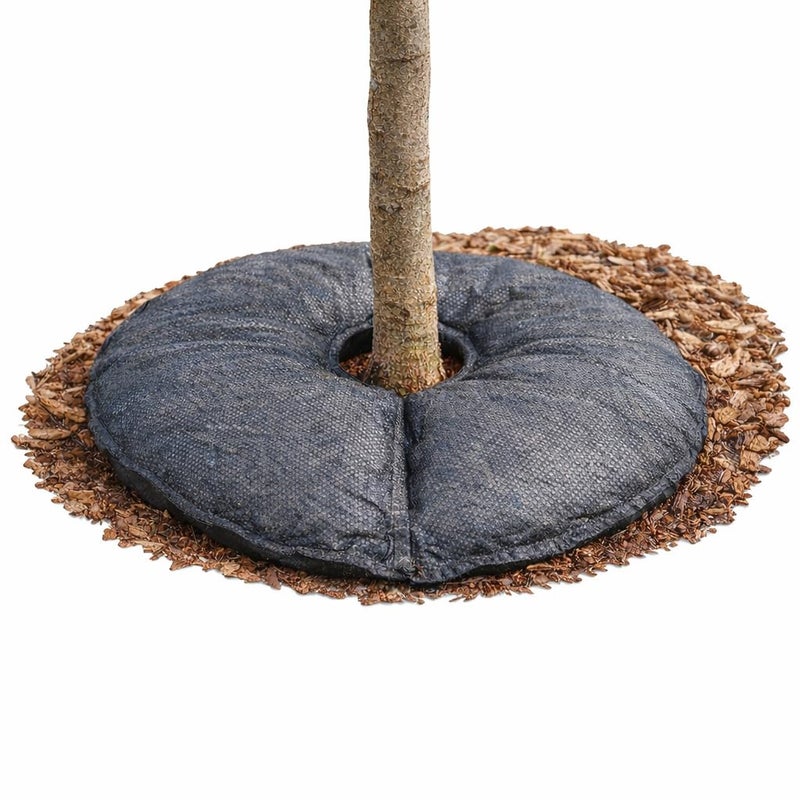 SteadySpringÂ® 24" Smart 30+Day Tree Watering Mat - AUTO Refills with RAIN and Slow Releases As Plant Needs - for Root Balls 11" - 15" Dia Slow Release Technology Prevents Over and Under Watering (1) - Image 1