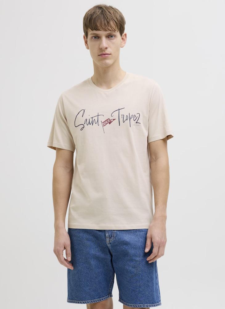 JJ Rebel by Jack & Jones Jrebpreppy Tee Ss Crew Neck T-Shirt  - Image 1