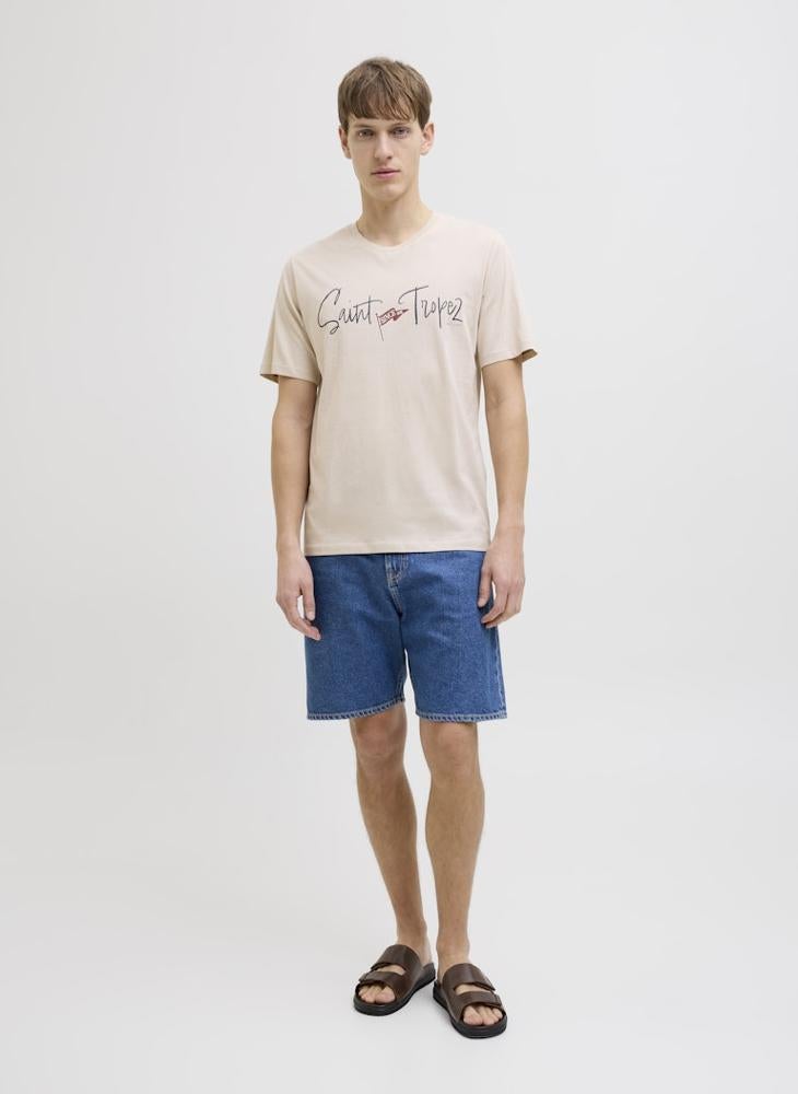 JJ Rebel by Jack & Jones Jrebpreppy Tee Ss Crew Neck T-Shirt  - Image 4