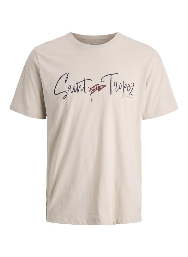 JJ Rebel by Jack & Jones Jrebpreppy Tee Ss Crew Neck T-Shirt  - Image 5