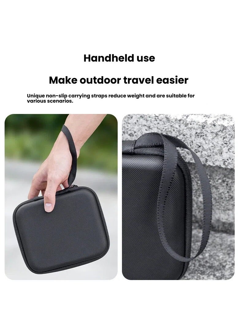 general DJI OSMO Nano Storage Bag - Hard-Shell Canvas Camera Case Portable Handheld Design Multi-Accessory Storage Waterproof & Shockproof Protective Cover - Image 4