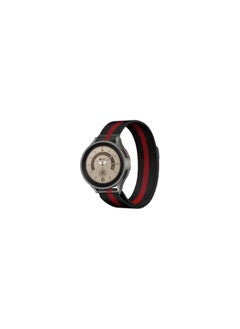 CATANES Samsung Galaxy Watch 5 / Galaxy Watch 5 Pro Band Milanese Stainless Steel Strap 20mm Compatible with Galaxy Watch5 (44mm/40mm) Galaxy Watch5 Pro (45mm) Black/Red  - Image 1