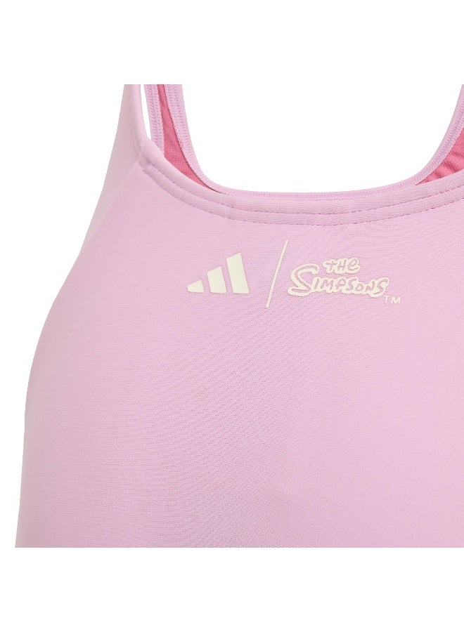 Adidas Ad Sim St Pink Swim Swimwear For Kids 4-5Y  - Image 4